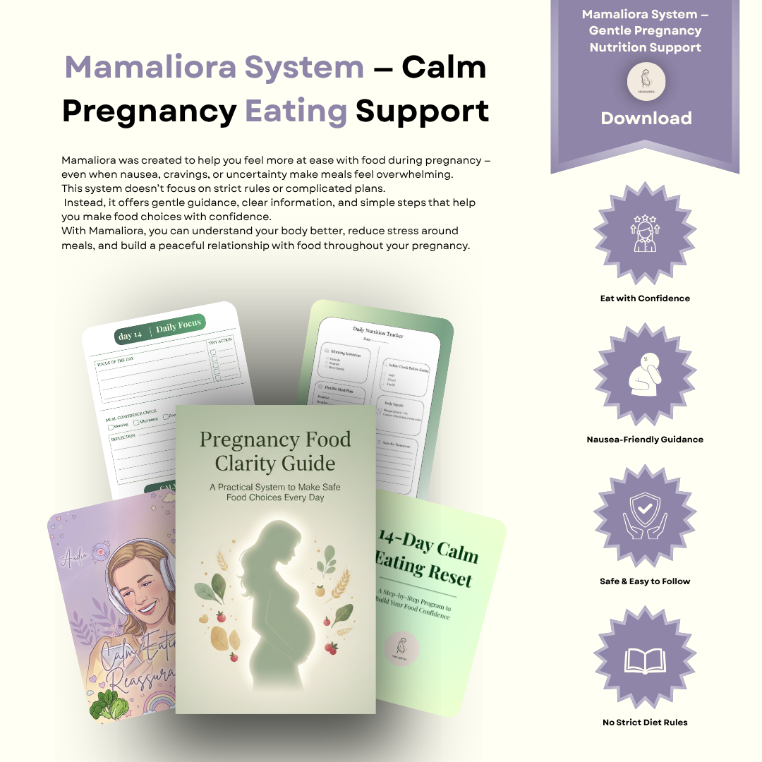 Nourish with Confidence: The Pregnancy Food Clarity System