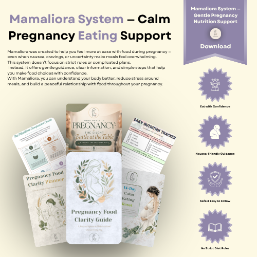 Nourish with Confidence: The Pregnancy Food Clarity System